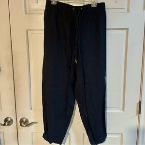 H&M Linen Drawstring Pants